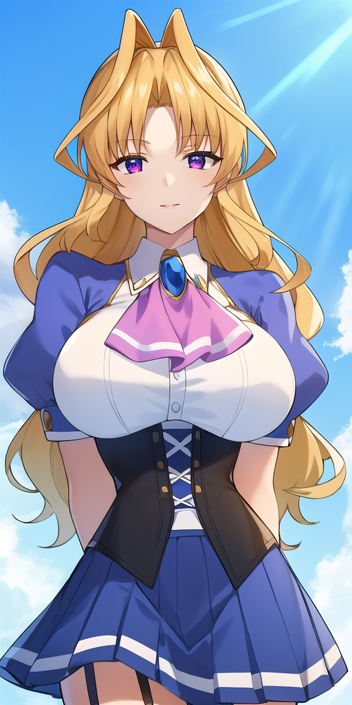 07899-2155102639-_lora_kazetsubaki_kurikoV5_0.8_ kazetsubaki_kuriko, huge_breasts, standing, solo, arms_behind_back, starry_sky, white_shirt_blue.png